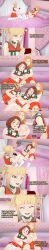  absurdres aware blonde_hair body_control breasts breasts_outside brown_eyes brown_hair camie_utsushimi cheerleader clothed dialogue english_text female_only femdom femsub himiko_toga multiple_girls multiple_subs my_hero_academia nipples ochaco_uraraka orange_hair panties phone short_hair text underwear undressing upskirt zenin1 