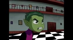  animated beast_boy before_and_after breasts cyborg_(dc) dc_comics denial drool elf_ears green_hair green_skin hood humor hypnotic_screen instant_loss mad_mod malesub official raven ring_eyes robin screencast sound starfire super_hero symbol symbol_in_eyes teen_titans video 