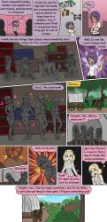  character_request comic dialogue femsub my_next_life_as_a_villainess mythkaz petrification posed speech_bubble tagme text toga trance_break 
