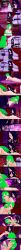  absurdres black_eyes blue_eyes blush breasts closed_eyes clothed cyanstargazer dialogue english_text fairy_tail female_only femdom femsub green_hair hisui_e._fiore long_hair massage multicolored_eyes multiple_girls nipples nude purple_eyes queen royalty text 