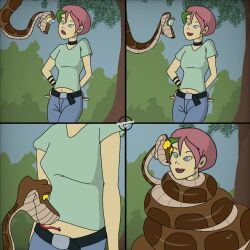 chris_(scooby-doo) comic disney femsub happy_trance kaa scooby-doo_(series) short_hair snake the_jungle_book ticklehypno