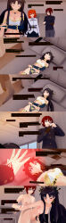  bottomless cyanstargazer dialogue english_text fate/grand_order fate_(series) femsub ishtar_(fate/grand_order) maledom nude ritsuka_fujimaru_(female) sex tagme text topless 