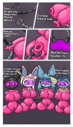  amputee bodysuit comic doll dollification eevee female_only femsub furry glaceon happy_trance huge_breasts nintendo nipples nude pinkfoxmia pokemon pokemon_(creature) pussy quadruple_amputee sylveon tech_control text umbreon vaporeon visor 