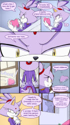 blaze_the_cat cat_girl comic corruption female_only furry hypnotic_accessory hypnotic_clothing living_costume possession purple_hair rouge_the_bat sonic_the_hedgehog_(series) text untropia