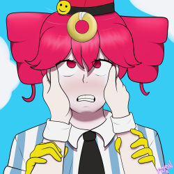 empty_eyes femsub hypnotized_hypnotist m00n_key miku_hatsune pendulum red_eyes red_hair resisting teto_kasane vocaloid