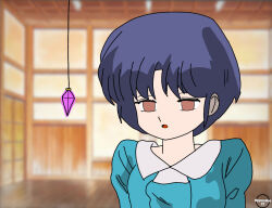 akane_tendo blue_hair empty_eyes expressionless femsub hypnobot771 pendulum ranma_1/2