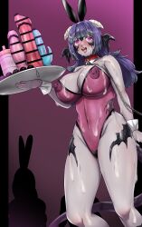  au_ra bangs bare_legs blush bunny_ears bunny_girl bunnysuit censored chains cleavage collar collarbone cuffs cum cum_on_body cum_on_face cum_on_hair dildo erect_nipples fake_animal_ears female_only femsub final_fantasy final_fantasy_xiv gradient_background grey_skin ham121ham heart_eyes horns huge_breasts hypnotic_eyes nipples open_mouth original pink_eyes scales see-through sex_toy simple_background smile solo spiral_eyes standing straight-cut_bangs symbol_in_eyes tray 