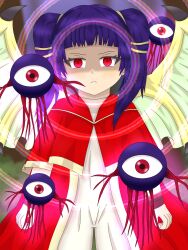  corruption femsub fire_emblem fire_emblem_the_sacred_stones hypnotic_eyes myrrh_(fire_emblem) nasicampur32 nintendo purple_hair 