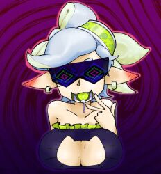  female_only femsub hypnoshades marie_(splatoon) nintendo onyxl solo splatoon splatoon_2 tagme tech_control 