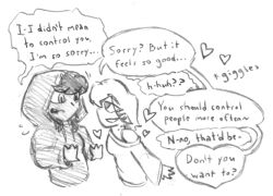 accidental_hypnosis bite_mark dazed dialogue fangs femdom femsub happy_trance love sleepyboi32 vampire