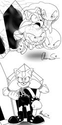 badger_girl before_and_after corruption femsub furry ghost greyscale possession resisting shinkumancer sonic_boom sonic_the_hedgehog_(series) sticks_the_badger