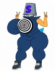 ai_art bucket_helmet crash_bandicoot_(series) megumi_(crash_team_racing) spongebob_squarepants_(series) tech_control