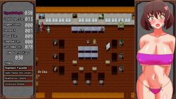 ahegao animated black_hair brown_hair empty_eyes exhibitionism femsub hypnosis_academy:_the_hypnosis_trap_and_the_married_teacher jacket maledom multiple_boys orgasm posed posing short_hair skirt sound swimsuit teacher thong video video_game yellow_eyes