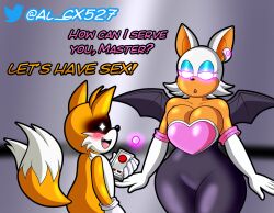  al_gx bat_girl bat_wings blush breasts curvy dialogue empty_eyes femsub fox_boy furry hypnotic_accessory large_breasts large_hips lipstick maledom miles_tails_prower open_mouth remote_control rouge_the_bat short_hair size_difference smile sonic_the_hedgehog_(series) tech_control text thick_thighs thighs wings 