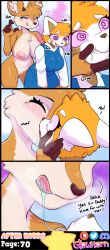 absurdres aggretsuko blush breasts cheating chin_hold closed_eyes clothed comic corruption curvy deer_girl dialogue drool eyelashes femsub french_kiss furry gazelle_girl glowhorn hand_on_head horns kissing licking licking_lips limp netorare nipples nude open_mouth original pussy pussy_juice red_panda_girl retsuko_(aggretsuko) sanrio sharp_teeth shiny_skin shirt simple_background smile spiral spiral_eyes steam surprised tongue tongue_out tsunoda_(aggretsuko)