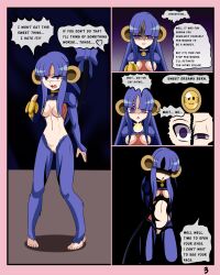 bernkastel clothed_exposure comic femdom femsub humiliation idpet lambdadelta long_hair magic monkey_pose pet_play short_hair tail trigger umineko_no_naku_koro_ni