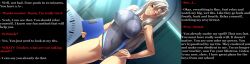  bishop_(company) breasts cameltoe caption caption_only chisato_mizusawa cleavage erect_nipples erect_nipples_under_clothes femdom game_cg hand_on_hip huge_breasts hypnotic_breasts kagami_hirotaka large_breasts long_hair looking_at_viewer manip mesu_kyoushi_(series) mesu_kyoushi_3 mole navel one-piece_swimsuit one_eye_open polishguy_(manipper) pov pov_sub school_swimsuit smile standing swimsuit teacher text very_long_hair wet white_hair wink yellow_eyes 