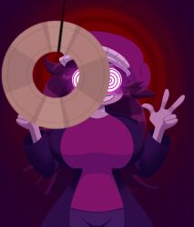  animated beanie bouncing_breasts breasts brown_hair double_v drool femsub friday_night_funkin' girlfriend_(friday_night_funkin') glowing_eyes gold hat jacket long_hair lullaby_girlfriend music pendulum pink_eyes sillyseacreatur sound spiral spiral_background spiral_eyes sweat tagme v video 