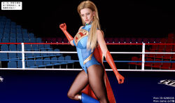 3d black_hair blonde_hair boots bottomless bracelet cape collar crown dc_comics entropy_of_the_heart femsub gloves hypnotic_accessory jewelry knee-high_boots maledom nude opera_gloves panties saluting skirt super_hero supergirl superman_(series) tech_control text topless underwear wonder_woman wrestling