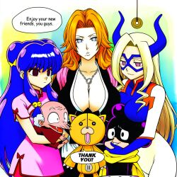  ai_art bell bleach blonde_hair cleavage elderly english_text expressionless femsub happosai hellsing002_(generator) horns kon long_hair maledom mask minoru_mineta mole my_hero_academia orange_hair pendulum purple_hair rangiku_matsumoto ranma_1/2 shampoo_(ranma_1/2) stuffed_animal yu_takeyama 