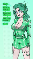 antenna cleavage cosplay femsub happy_trance headphones hy2300 one_piece sailor_moon_(series) sailor_neptune tech_control text