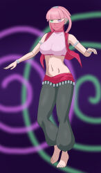 femsub happy_trance pink_hair pokemon ravenkreuz short_hair spiral_eyes