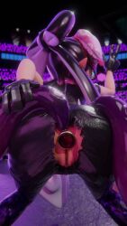  3d ass_focus bent_over butt_plug callie_(splatoon) femsub hypnoshades hypnotic_accessory hypnotic_screen kneeling large_ass nintendo nonexisternsfw pussy splatoon splatoon_2 tentacle_sex tentacles visor 