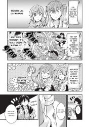  artist_request comic empty_eyes english_text expressionless femsub greyscale hard_translated humor lonely_attack_on_the_different_world long_hair monochrome multiple_girls side_ponytail text translated 