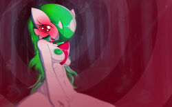  bottomless breasts female_only femdom fir3born gardevoir glowing glowing_eyes green_hair hypnotic_eyes large_breasts long_hair looking_at_viewer manip nintendo nude pokemon pokemon_(creature) pokephilia pov pov_sub sex spiral suppas_(manipper) topless white_skin 