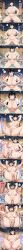  absurdres ahegao ai_art altered_common_sense arms_above_head blush chubby comic confused cum cum_in_pussy dialogue double_v faceless_male femsub full_nelson heart heterosexual hot_spring japanese_text kamonohashi_ai_(generator) large_breasts leaning_forward legs legs_up love maledom night nude outdoors pov_dom sex speech_bubble symbol text translation_request trigger v vaginal 