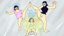 alien alien_girl fart femsub hypnotic_gas hypnotic_smell hypnotized_hypnotist milf nannysow23 red_eyes smell text