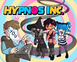 blush darumi_amemiya dazed dispatch_(game) drool edge_(edgeofthemoon) elden_ring femsub hypnosync invisigal_(dispatch) keeper_of_pots maledom multiple_subs original psi recluse_(elden_ring) tech_control the_hundred_line:_last_defense_academy tongue_out