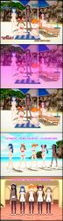  3d beach before_and_after bikini blue_hair dark_skin dawn double_hair_bun empty_eyes female_only femsub gloves hair_buns latinkaixa maid may misty multiple_girls nessa_(pokemon) nintendo opera_gloves orange_hair pink_eyes pokemon pokemon_black_and_white_2 pokemon_diamond_pearl_and_platinum pokemon_red_green_blue_and_yellow pokemon_sword_and_shield purple_eyes rosa_(pokemon) skirt standing standing_at_attention text thighhighs twintails zombie_walk 