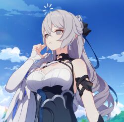 bronya_zaychik empty_eyes female_only game_cg grey_eyes grey_hair honkai_impact_3rd tagme