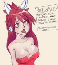 bunny_ears female_only femsub gguy123 glowing glowing_eyes happy_trance original prostitution red_hair tech_control text