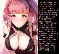  animated animated_gif breasts caption cleavage female_only femdom fire_emblem fire_emblem_three_houses hilda_valentine_goneril huge_breasts hypnotic_breasts large_breasts manip nintendo pov pov_sub tagme text themonikan_(manipper) 