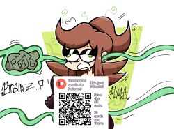belen_(frantheflan) brain brain_removal brain_sucking english_text femsub honeymakesart original preview qr_code tentacles text the_brain-eating_evil_meteor the_grim_adventures_of_billy_and_mandy