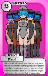 dronification femsub isankura multiple_girls multiple_subs super_hero tech_control visor