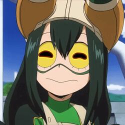  animated animated_eyes_only animated_gif female_only femdom frog_girl green_hair hypnoner_(manipper) hypnotic_eyes hypnotoad looking_at_viewer manip my_hero_academia pov pov_sub tsuyu_asui unusual_pupils 