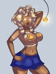 aurora_leonis coin femsub lion_girl pasties twintails valegor virtual_youtuber