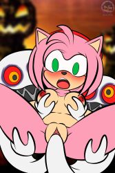 absurdres amy_rose before_and_after black_eyes blush boo_(sonic) breast_grab breasts clitoris complex_background empty_eyes erect_nipples femsub furry ghost green_eyes groping hairband halloween hedgehog_girl heterosexual jack_o'_lantern maledom multicolored_eyes nipples nude outdoors pink_hair pink_skin red_sclera sex sharp_teeth short_hair sirjzau sonic_the_hedgehog_(series) spread_legs surprised tagme vaginal yellow_eyes 