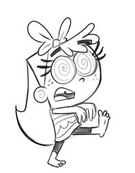 barefoot character_request female_only femsub loli long_hair open_mouth provocatoid spiral_eyes tagme zombie_walk