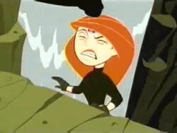  animated animated_gif breasts disney empty_eyes femsub hypnotic_accessory kim_possible kim_possible_(series) long_hair maledom microchip open_mouth orange_hair resisting screencast tech_control western 