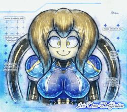  altered_common_sense ameerashourdraws animated animated_gif bouncing_breasts breasts brown_hair capcom dollification drone dronification empty_eyes female_only fembot femsub happy_trance iris_(megaman_x) latex mantra megaman_(series) megaman_x_(series) omochao robot robot_girl shrunken_irises smile sonic_the_hedgehog_(series) text wires yellow_eyes 