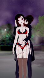 blood bra corruption femsub happy_trance maledom panties perfect_idiot ruby_rose rwby vampire