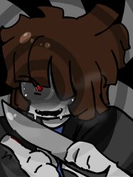  blush breath heart_eyes heavy_eyelids karozxxi knife roblox yandere 