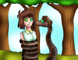 brown_hair disney femsub happy_trance jerrydestrtoyer kaa kaa_eyes snake tea_gardner the_jungle_book yu-gi-oh!
