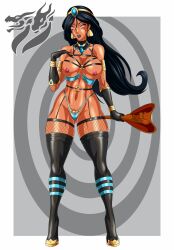  aladdin_(series) breasts disney princess princess_jasmine sigfried028 simple_background spiral_background spiral_eyes 