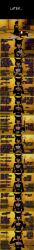  absurdres angry animal_ears beeps'n'boops cat_ears closed_eyes clothed dark_skin dialogue english_text femsub kali_belladonna kneeling maledom milf pendulum rwby text yellow_eyes 