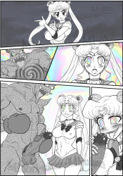 abs before_and_after blonde_hair blush bottomless breasts choker comic drool empty_eyes erect_nipples erection femsub gloves happy_trance huge_breasts huge_cock hypnotic_eyes kaa_eyes large_breasts long_hair maledom midori-chan midriff miniskirt monster monster_boy multicolored_eyes muscle_boy night non-human_penis nude opera_gloves penis rainbow_eyes sailor_moon sailor_moon_(series) sharp_teeth skirt spiral_eyes symbol_in_eyes topless twintails veins watermark